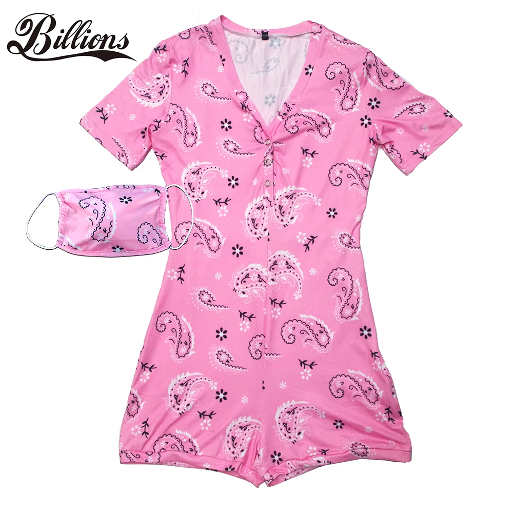 Bandanna Set Pink Onesie Adult Custom Adult Night Wears Sexy Short Pink Bandanna Onesie Set For Women, Customized color
Bandanna Set Pink Onesie Adult Custom Adult Night Wears Sexy Short Pink Bandanna Onesie Set For Women, Customized color