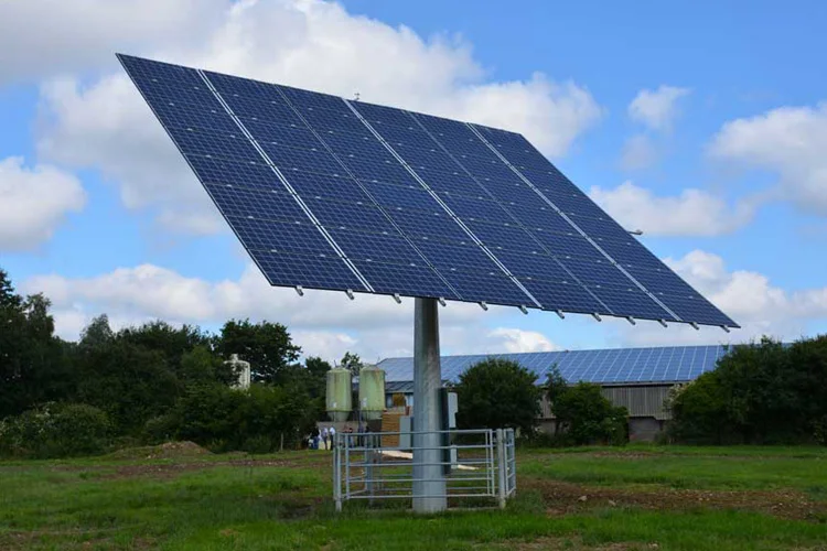 18kw 双轴太阳能太阳跟踪器套件太阳能电池板系统太阳能跟踪器双轴