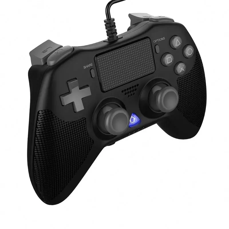 

Wired Gamepad For Ps4 Playstation 4 Controller Pc Phone Control Joystick For Sony Ps4 Pro Dualshock 4 Gamepad For Pc, Black, black