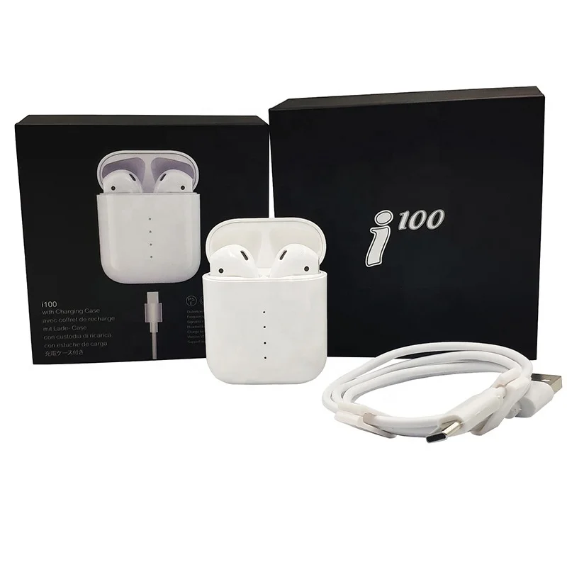 i100 TWS High quality BT 5.0 In-ear style Mini wireless earbuds with Pop up Function wireless charging earphones, Colorful
i100 TWS High quality BT 5.0 In-ear style Mini wireless earbuds with Pop up Function wireless charging earphones, Colorful