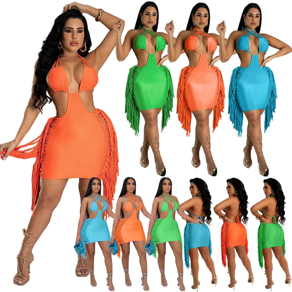 2022 Summer New Dress Sexy Sleeveless Tank Top Crop Top Tie Mini Dress Club Party Dress
2022 Summer New Dress Sexy Sleeveless Tank Top Crop Top Tie Mini Dress Club Party Dress
