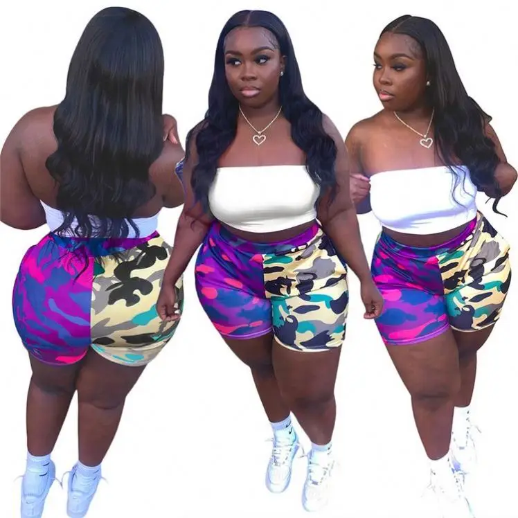 Ckfashion Hot Selling Fashion Woman Pants 2021 Summer Streetwear Camouflage Spliced Printed Shorts
Ckfashion Hot Selling Fashion Woman Pants 2021 Summer Streetwear Camouflage Spliced Printed Shorts