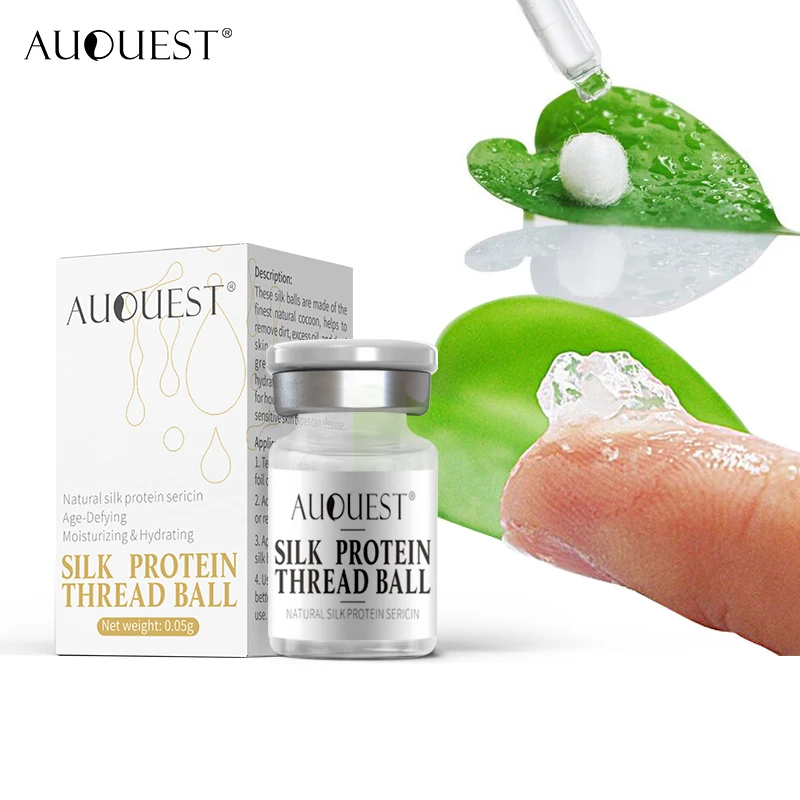 AuQuest hot sale 100% Natural Slik Protein Thread Ball use with serum face care, Milk white
AuQuest hot sale 100% Natural Slik Protein Thread Ball use with serum face care, Milk white
