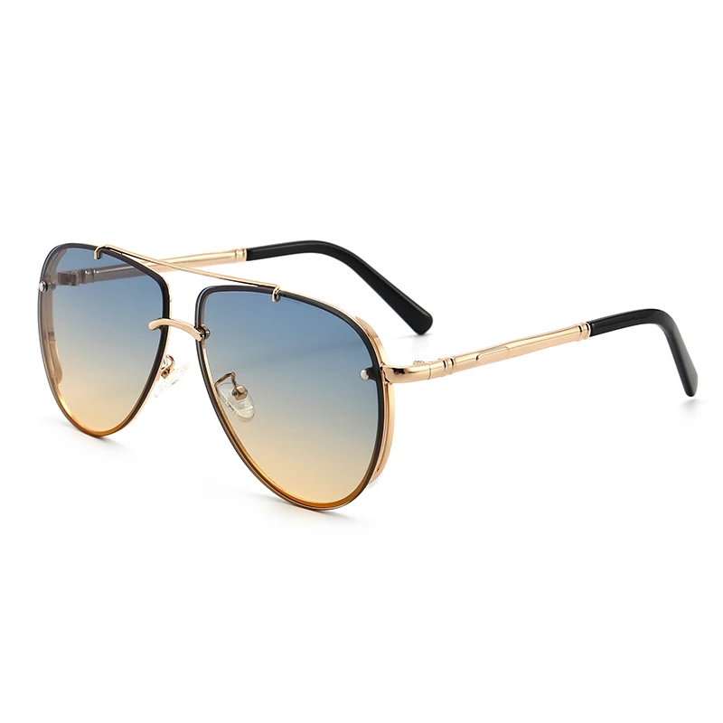 OUSEN 2021 Women Men Luxury Colorful Gradient Sun Glasses Retro Unisex Metal Frame Aviation Shades Sunglasses, 7 colors
OUSEN 2021 Women Men Luxury Colorful Gradient Sun Glasses Retro Unisex Metal Frame Aviation Shades Sunglasses, 7 colors