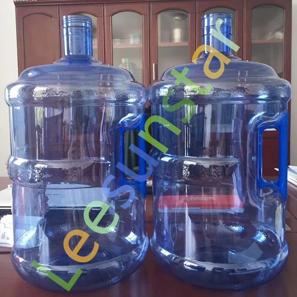 Factory price high quality 100% new material 18.9L 5gallons PET jar bucket water bottle with side handle
Factory price high quality 100% new material 18.9L 5gallons PET jar bucket water bottle with side handle