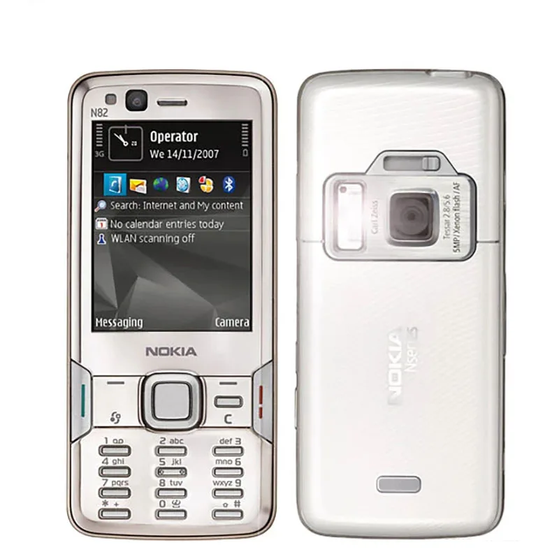 For Nokia N82 elder phone GSM 3G network WIFI 5MP camera FM 2.4 inch best cell phone for elderly 1 Year Warranty
For Nokia N82 elder phone GSM 3G network WIFI 5MP camera FM 2.4 inch best cell phone for elderly 1 Year Warranty