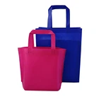 Customized design Full color printing Wholesale Non woven bag low price unltrosonic tote non-woven bag