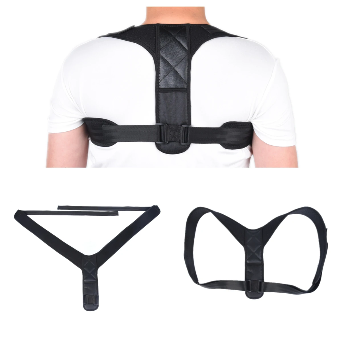 2021 hot sale adjustable neoprene universal posture corrector back straightener brace
2021 hot sale adjustable neoprene universal posture corrector back straightener brace