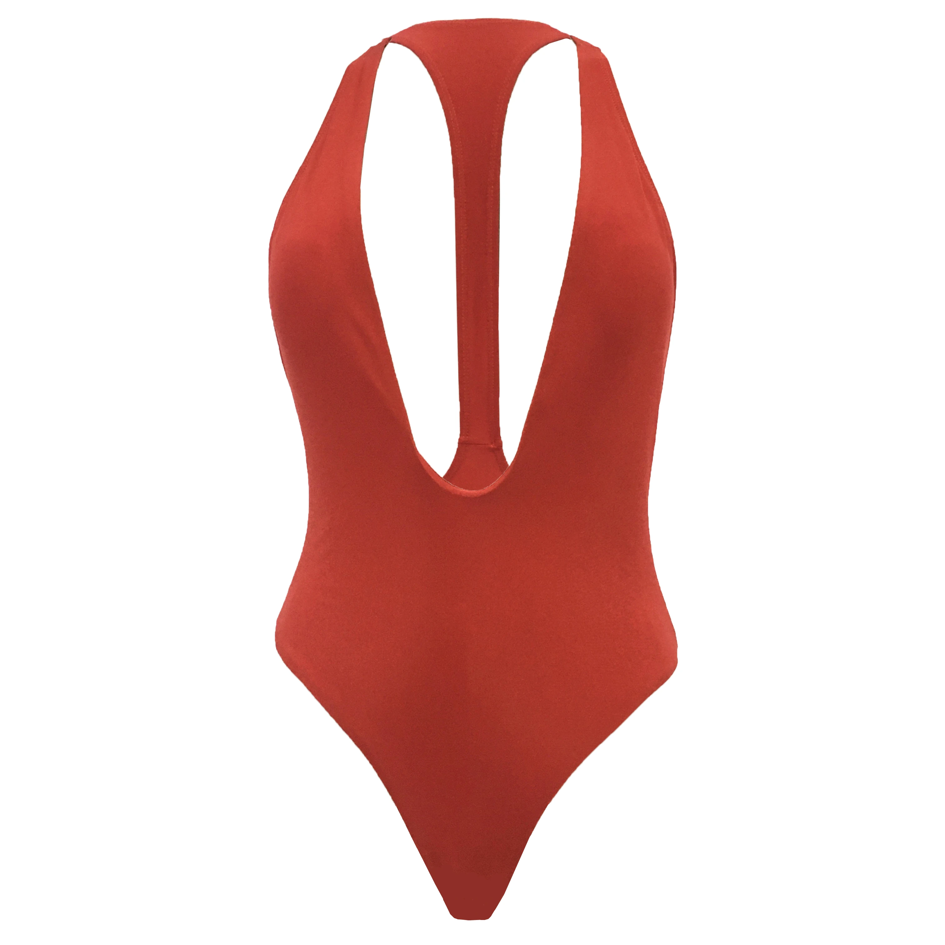 2021 Women's tummy control Monokini Swimwear Deep V-Neck High Waisted One Piece Swimsuit, Red
2021 Women's tummy control Monokini Swimwear Deep V-Neck High Waisted One Piece Swimsuit, Red