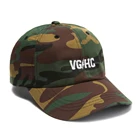 Military camo Custom baseball cap hat embroidered dad hat
