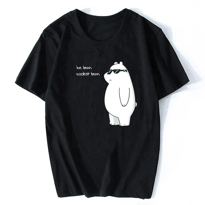 Ice Bear Coolest Bear We Bare Bears High Quality Aesthetic Cotton Vintage Funny T-shirt Harajuku Streetwear Camisetas Wholesale
Ice Bear Coolest Bear We Bare Bears High Quality Aesthetic Cotton Vintage Funny T-shirt Harajuku Streetwear Camisetas Wholesale