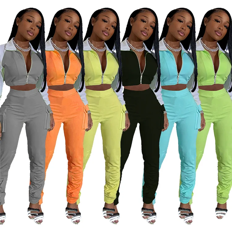 fall set women's Woman 2 piece pants set Long Sleeve Stitching Casual Sweat Suits Autumn Two Piece Set Women Outfits, Picture
fall set women's Woman 2 piece pants set Long Sleeve Stitching Casual Sweat Suits Autumn Two Piece Set Women Outfits, Picture