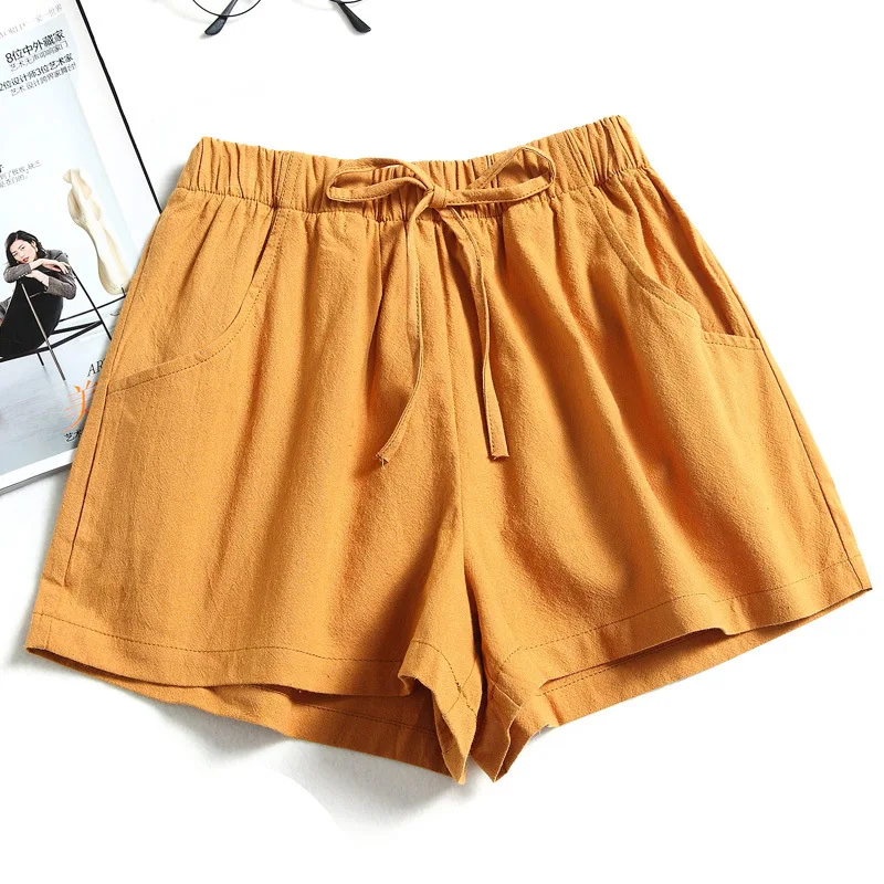 Springway 2021 Trending Product Loose Short Pants Casual Sport Ladies Cotton Linen Shorts Female, Yellow,red,green,blue,light blue,black
Springway 2021 Trending Product Loose Short Pants Casual Sport Ladies Cotton Linen Shorts Female, Yellow,red,green,blue,light blue,black