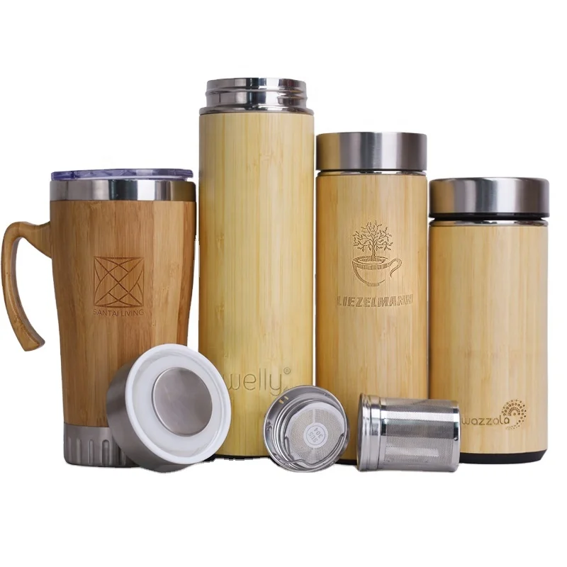New design excellent external bamboo liner porcelain ceramic tea bottle with laser engraved logo, Natural bamboo color
New design excellent external bamboo liner porcelain ceramic tea bottle with laser engraved logo, Natural bamboo color