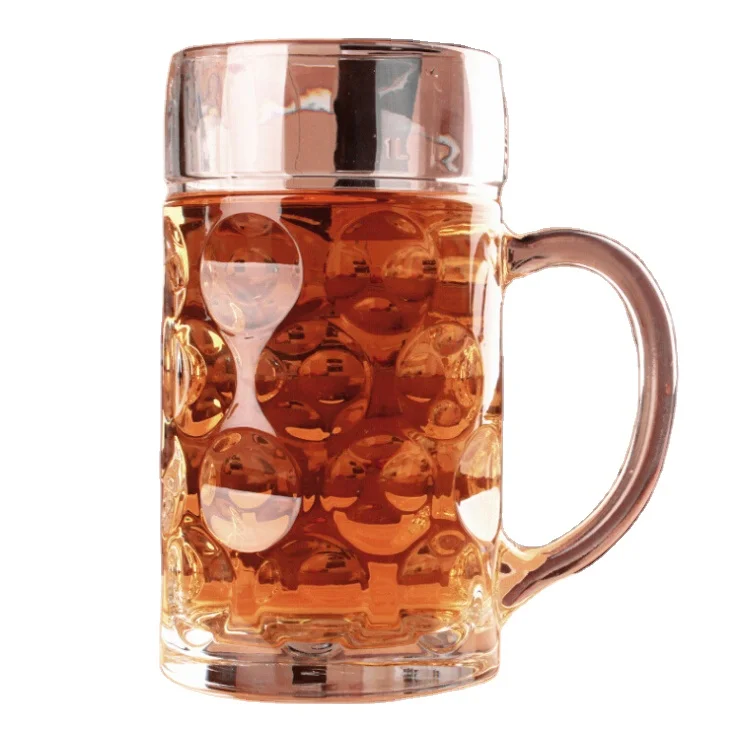 1L Safe Beer Glasses, Shatterproof Recyclable Glass cup, Big capacity mug, White
1L Safe Beer Glasses, Shatterproof Recyclable Glass cup, Big capacity mug, White
