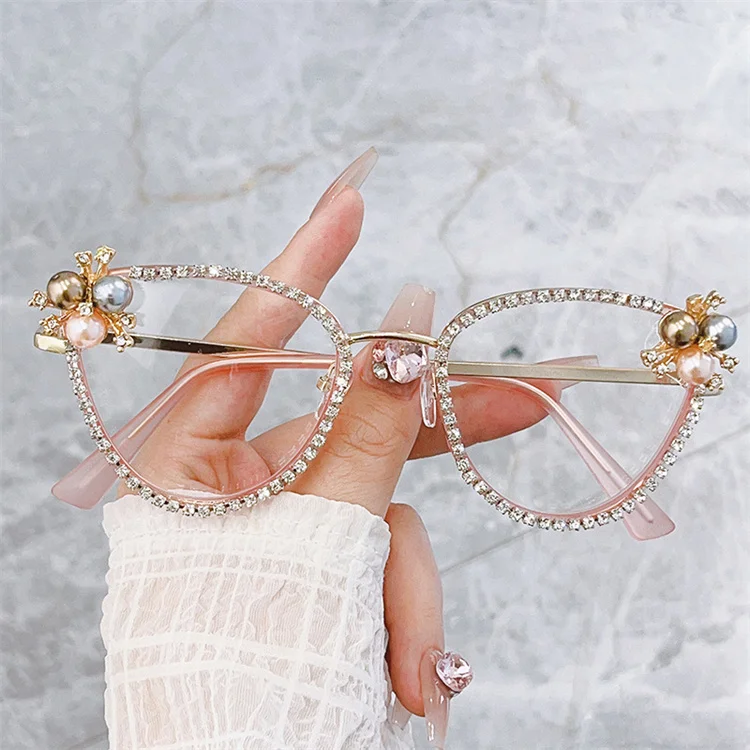 2024 Wholesale Custom Logo Newest Cat Eye Anti Blue Light Luxury Diamond Glasses Wholesale Optical spectacle Eyeglasses Frames
2024 Wholesale Custom Logo Newest Cat Eye Anti Blue Light Luxury Diamond Glasses Wholesale Optical spectacle Eyeglasses Frames
