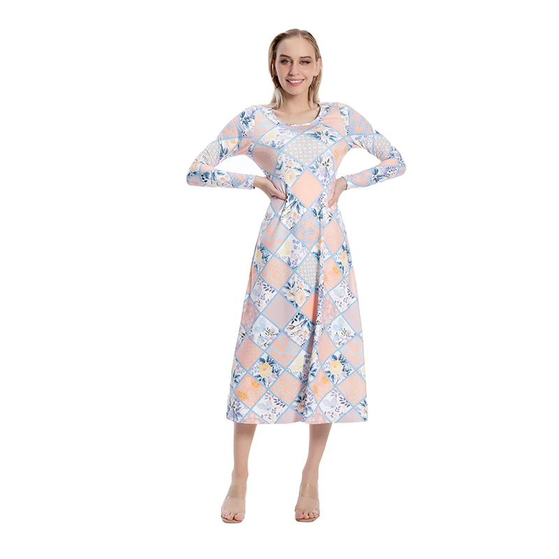 New fashion dress women's Korean version long sleeve casual loose dress with pocket, Customized color
New fashion dress women's Korean version long sleeve casual loose dress with pocket, Customized color