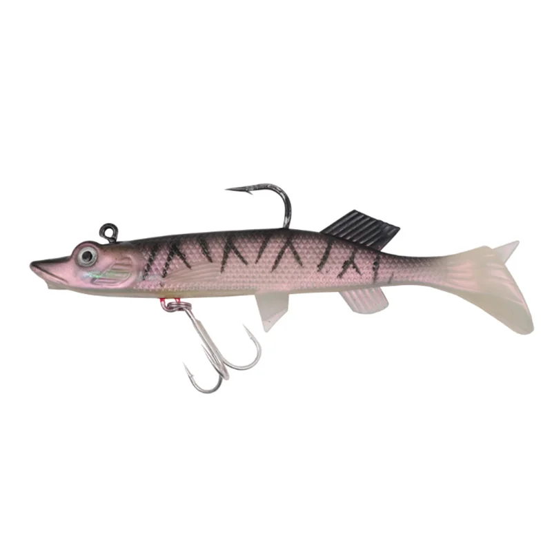 7 Colors 35g/12cm Artificial Plastic Soft Bait Bass With Blood Trough Hook 3D Eyes Anti-hanging Bottom Bionic Bait Swimbait
7 Colors 35g/12cm Artificial Plastic Soft Bait Bass With Blood Trough Hook 3D Eyes Anti-hanging Bottom Bionic Bait Swimbait