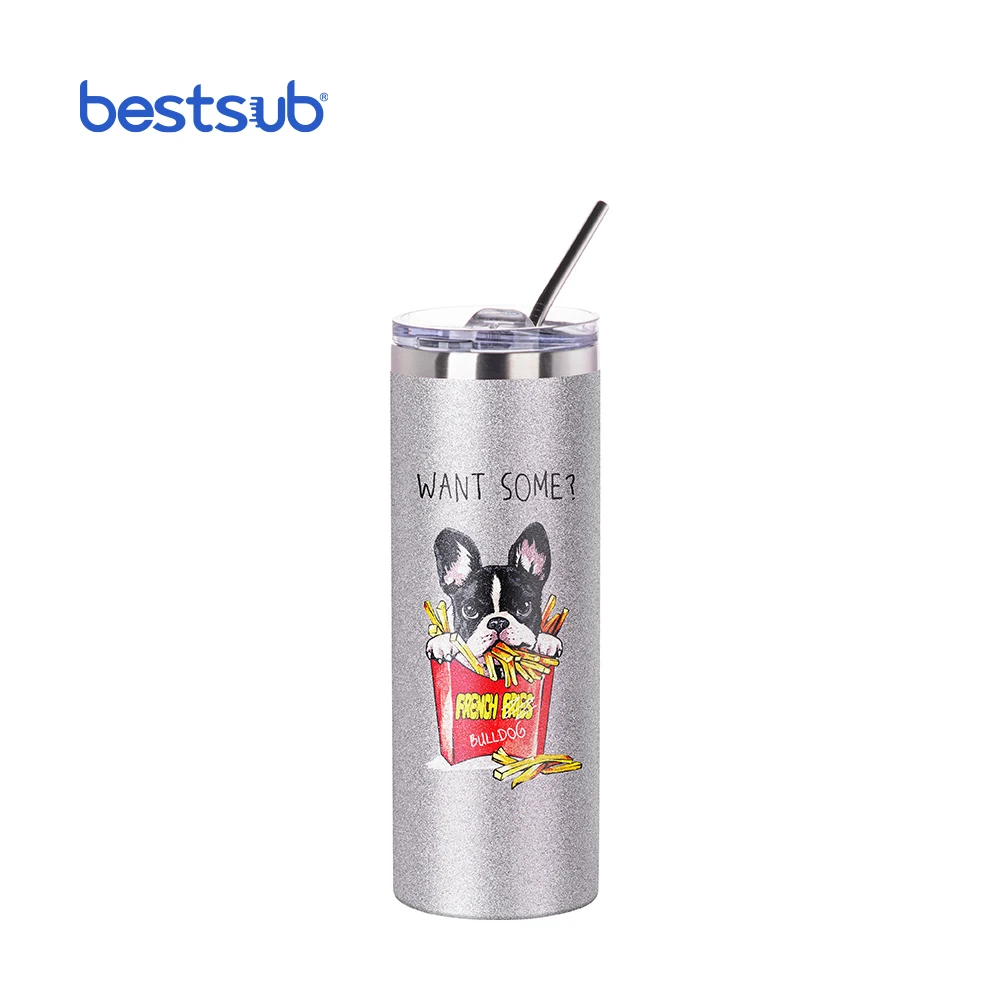 BestSub Top Sale Personalized Products Supplier Vacuum Sublimation Mug Glitter Skinny Stainless Steel Mug
BestSub Top Sale Personalized Products Supplier Vacuum Sublimation Mug Glitter Skinny Stainless Steel Mug