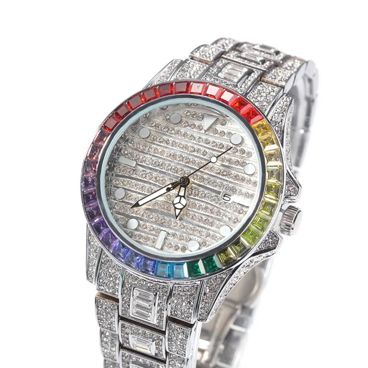 Fashion Hip-Hop Men'S Big Dial Personality New Color Diamond Butterfly Watch Men Luxury Watch, Picture shows
Fashion Hip-Hop Men'S Big Dial Personality New Color Diamond Butterfly Watch Men Luxury Watch, Picture shows