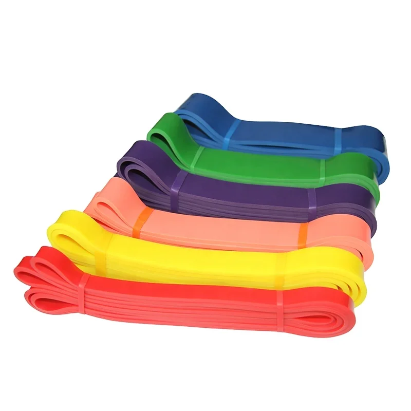 Portable Gym Latex Elastic Stretch Loop Custom Logo bands resistance, Yellow, green, black, purple, orange, gray
Portable Gym Latex Elastic Stretch Loop Custom Logo bands resistance, Yellow, green, black, purple, orange, gray