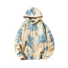 Hoodie Hoody Fashion Tye Dye Hoodies Mens Streetwear Pull Over Cotton Tie Dye Hoodies Men