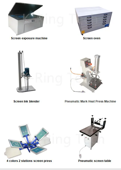 screen stretching machine head