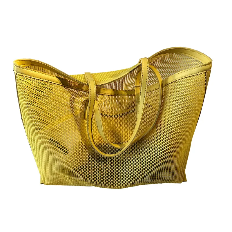 2021 Summer New Outdoors Fitness Swimming Seaside Shoulder Bag Tourism Hollow Net Beach Large Capacity Tote Handbag
2021 Summer New Outdoors Fitness Swimming Seaside Shoulder Bag Tourism Hollow Net Beach Large Capacity Tote Handbag
