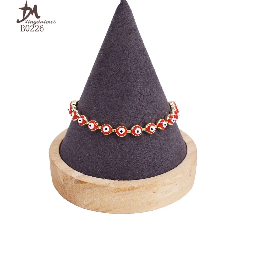 B0226 Wholesale latest design bracelet bangle high quality 18K Real Gold plated Red eyes eye bracelet, 18k gold real gold gold plated
B0226 Wholesale latest design bracelet bangle high quality 18K Real Gold plated Red eyes eye bracelet, 18k gold real gold gold plated