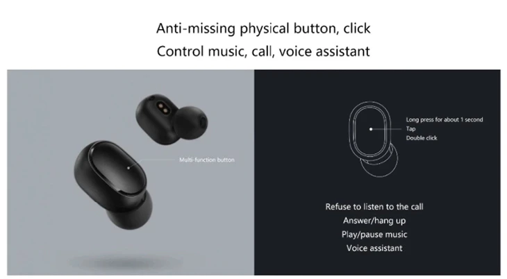 Long Standby Time For Redmi AirDots for mi earphone 12H Long Battery Life for xiaomi earphone - ANKUX.COM