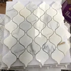 Beautiful moroccan lantern marble mosaic wall floor tile with factory price