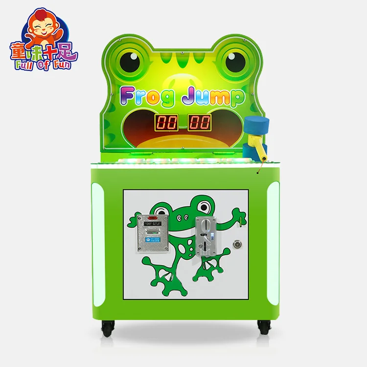 Coin operated Kids Hitting Hammer frog Arcademole whack a mole hammer hitting game machine, Customized color
Coin operated Kids Hitting Hammer frog Arcademole whack a mole hammer hitting game machine, Customized color
