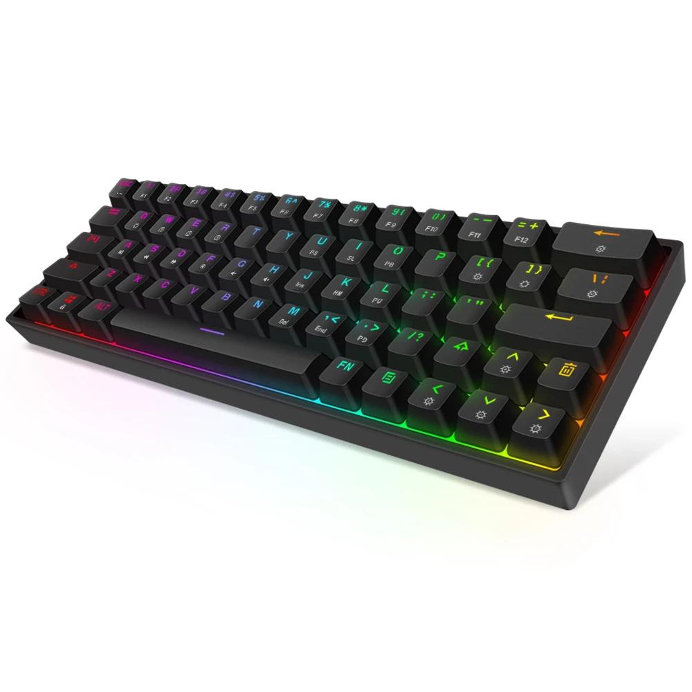 YMM GK64 SK61 Gateron hotswap optical black switch 60% music RGB wired gaming mechanical keyboard, Black/ white 
YMM GK64 SK61 Gateron hotswap optical black switch 60% music RGB wired gaming mechanical keyboard, Black/ white