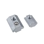 Screw And Nut M4/M5/M6/M8 Roll-In T-Slot Screw Caps Nut