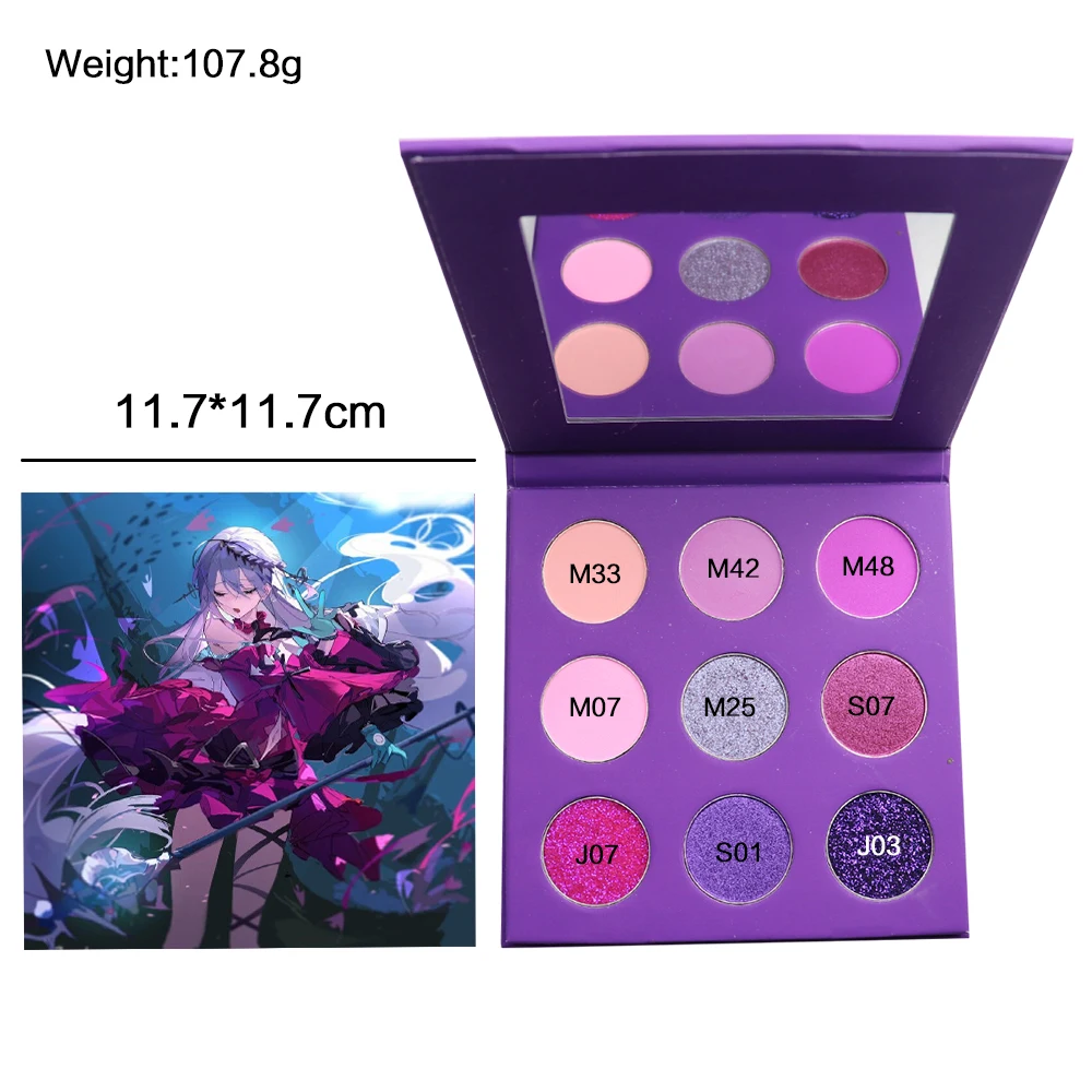OEM Factory Supply Glitter Shimmer Matte Eyeshadow No Logo Label Dry Powder Cosmetics 9 Color Eye Shadow Pallet, 70 colors
OEM Factory Supply Glitter Shimmer Matte Eyeshadow No Logo Label Dry Powder Cosmetics 9 Color Eye Shadow Pallet, 70 colors