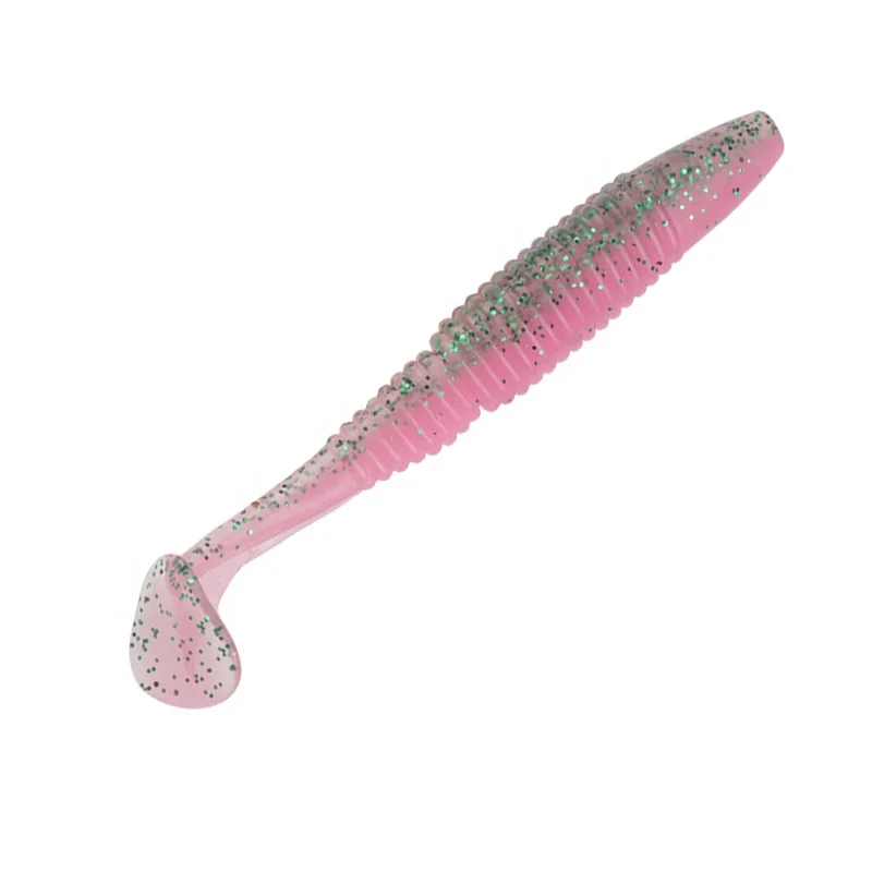 New Bait 12CM 8.4g Cheap Soft Bass Hooks Reflectives scales Forked T-shaped Tail Fishing Lures, Colorful
New Bait 12CM 8.4g Cheap Soft Bass Hooks Reflectives scales Forked T-shaped Tail Fishing Lures, Colorful