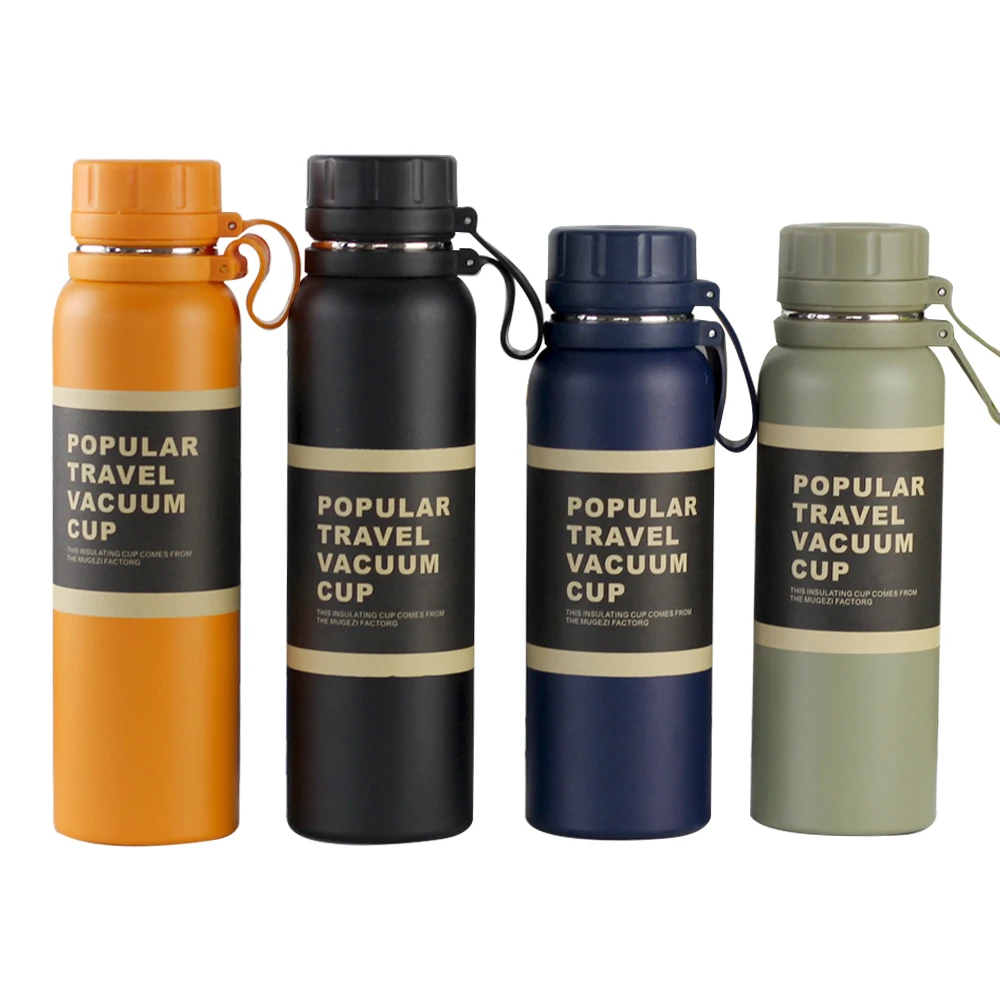 18/8 stainless steel double layer thermal insulation cup sports fitness outdoor travel water bottle with PP plastic lid, Multi-colors
18/8 stainless steel double layer thermal insulation cup sports fitness outdoor travel water bottle with PP plastic lid, Multi-colors