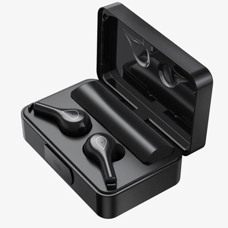 F18 True Wireless Headphone Mini Stereo Headphone Gaming Headphone with Led Display, Black
F18 True Wireless Headphone Mini Stereo Headphone Gaming Headphone with Led Display, Black