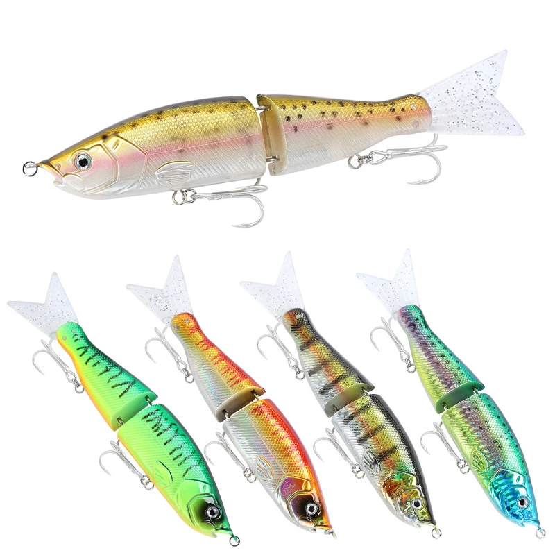 Gorgons 165mm 55g 2 Segment Hard Plastic Fishing Lure Big Swimbait jointed, Vavious colors
Gorgons 165mm 55g 2 Segment Hard Plastic Fishing Lure Big Swimbait jointed, Vavious colors