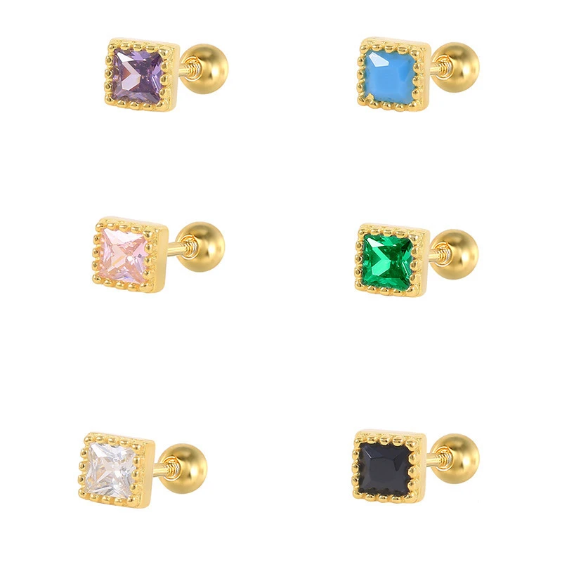 One Piece Joolim 925 Sterling Silver Square Stone Stud Earring Versatile Earring Wholesale Jewelry
One Piece Joolim 925 Sterling Silver Square Stone Stud Earring Versatile Earring Wholesale Jewelry