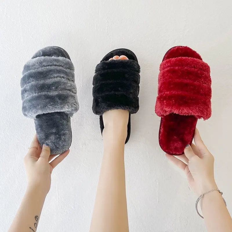 Winter 2021 Fashion Ladies Shape Slippers and Sandal Home House Fluffy Fuzzy Fur Slides Slippers for Women, Customized color
Winter 2021 Fashion Ladies Shape Slippers and Sandal Home House Fluffy Fuzzy Fur Slides Slippers for Women, Customized color