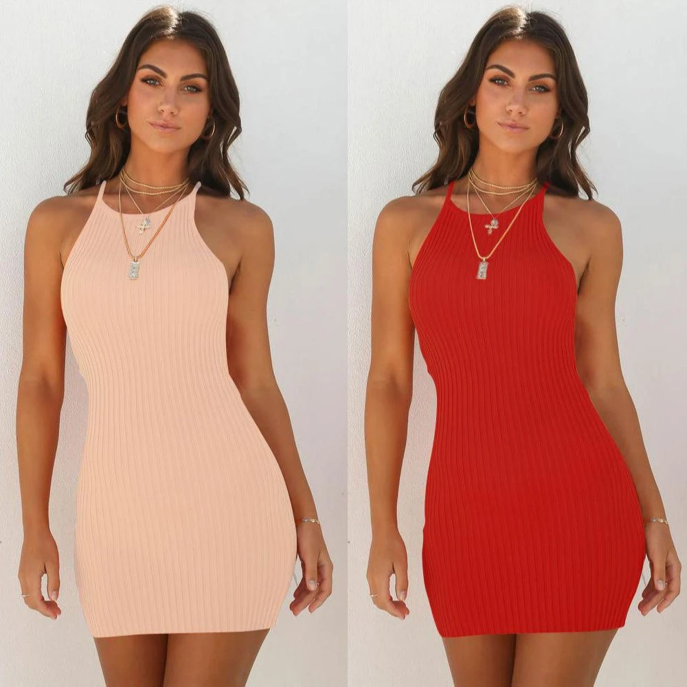 Sexy Dress Spaghetti Strap Female High Waist Sheath Club Dresses For Women Short Summer Mini Sleeveless Vestidos
Sexy Dress Spaghetti Strap Female High Waist Sheath Club Dresses For Women Short Summer Mini Sleeveless Vestidos