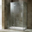 Factory sale customized OEM service hinge frameless bath poland shower cabin