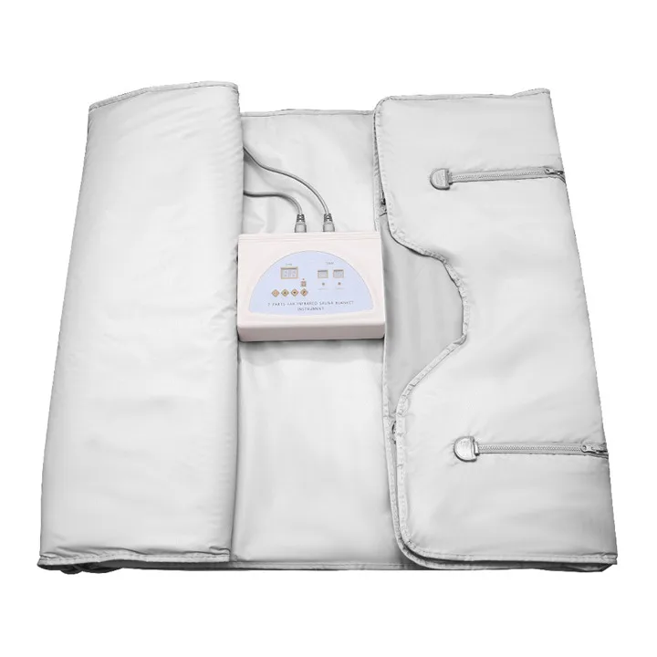 Digital FIR weight loss steaming portable infared sauna blanket With satety abnormality alarm
Digital FIR weight loss steaming portable infared sauna blanket With satety abnormality alarm