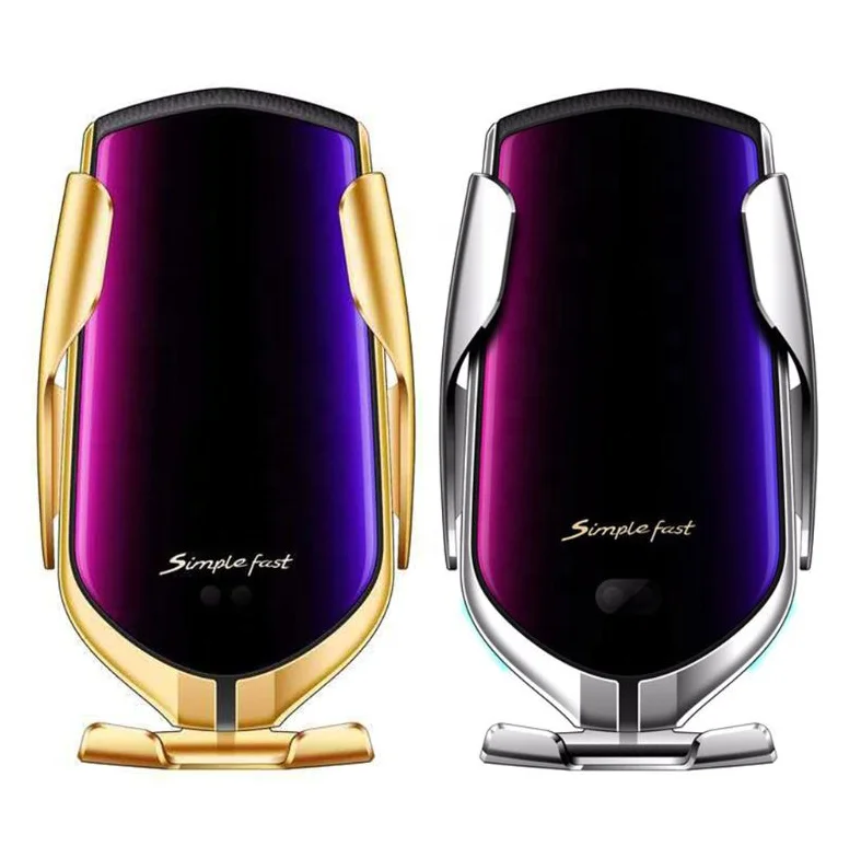 R1 Automatic Clamping Wireless Car Charger for iPhone X Xs XR Fast Charging Air Vent Phone Holder
R1 Automatic Clamping Wireless Car Charger for iPhone X Xs XR Fast Charging Air Vent Phone Holder