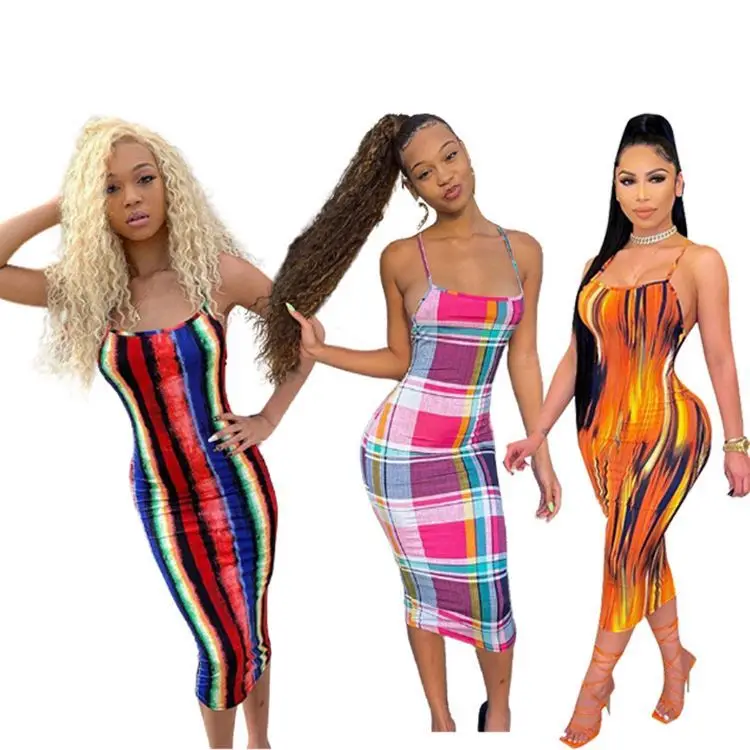 Ckfashion Hot Selling Summer 2021 Sexy Stripped Print Women Bodycon Long Maxi Dresses
Ckfashion Hot Selling Summer 2021 Sexy Stripped Print Women Bodycon Long Maxi Dresses