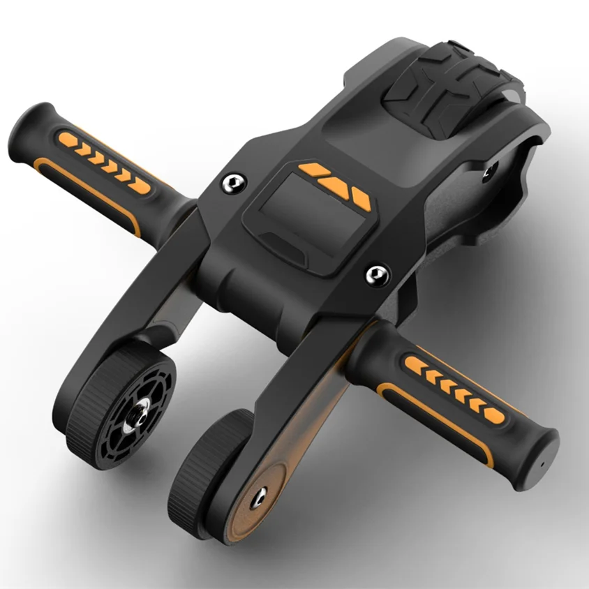 Orange Black Abs Roller Foldable Home Fitness Portable Three Wheel Smart Gym Abs Wheel, Yellow
Orange Black Abs Roller Foldable Home Fitness Portable Three Wheel Smart Gym Abs Wheel, Yellow