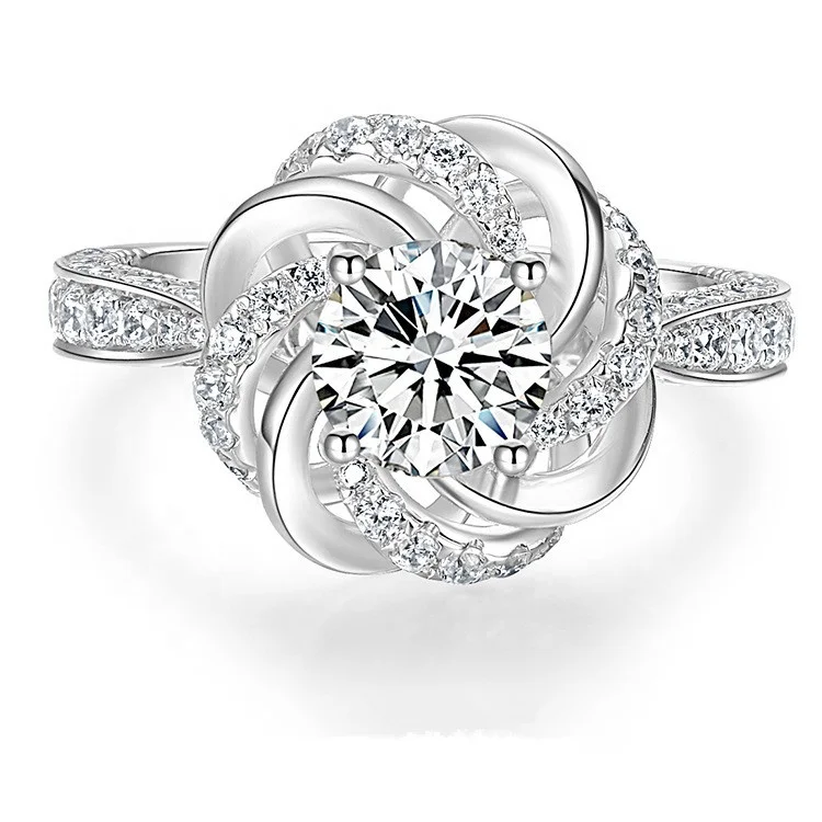 Wedding Flower Rings Inlay Full Dazzling Crystal Zircon Luxury Charm Jewelry For Women Wedding Engagement Elegant Accessories, Customized color
Wedding Flower Rings Inlay Full Dazzling Crystal Zircon Luxury Charm Jewelry For Women Wedding Engagement Elegant Accessories, Customized color