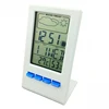 Battery Powered Digital Calendar with Day Clock Thermometer Hygrometer Function in ABS Plastic Material