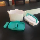 Plastic Multipurpose Portable Handled Organizer Storage Box Case